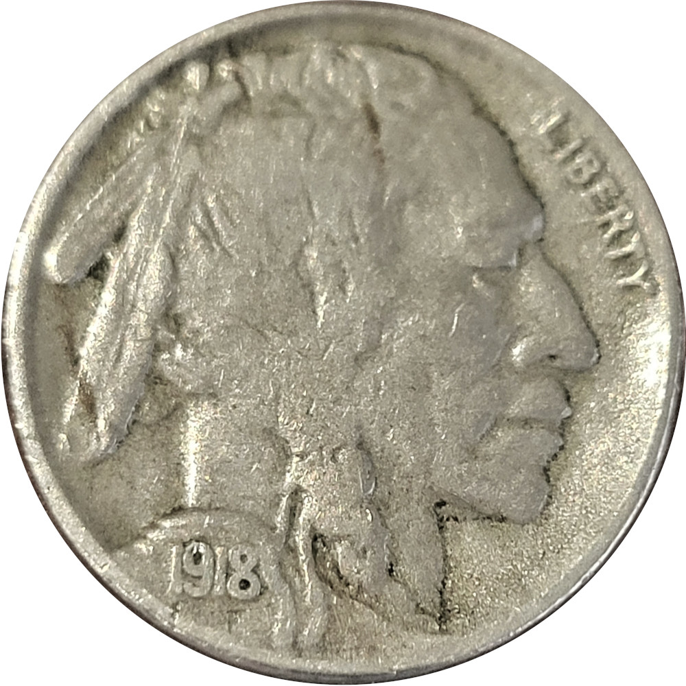1918-S-5c-Buffalo-Nickel